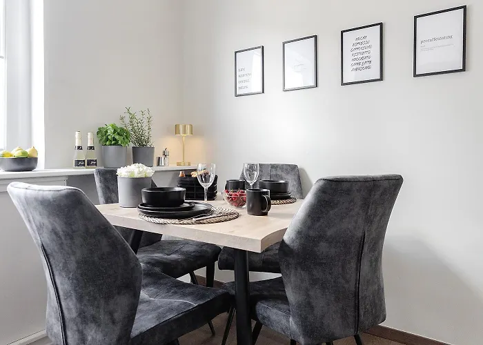 Premium - Kueche - Komfort - Zentral Apartament